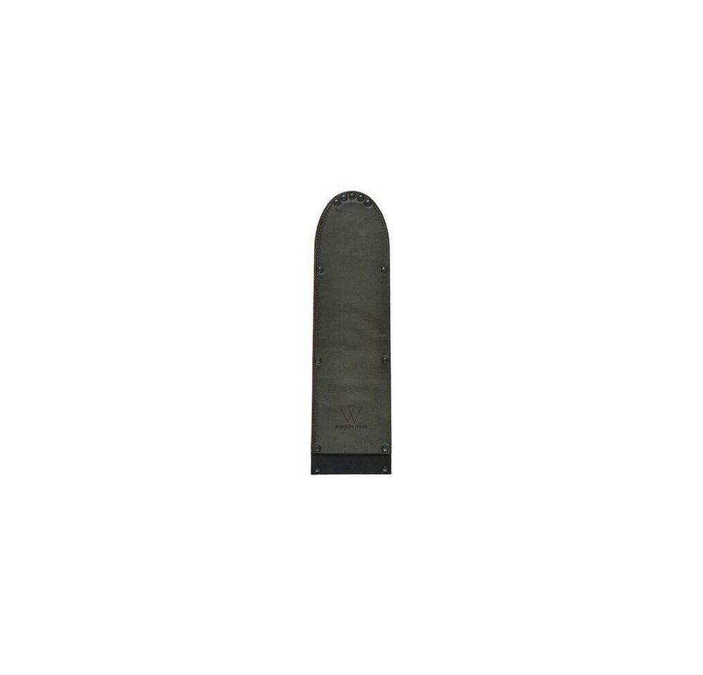 Wunschleder Kochmesser Wunschleder Klingenschutz breit 15 cm mit Kevlar® von Wunschleder