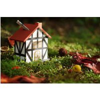 Fachwerkhaus Spardose Haus Aus Holz Handbemalt, Ideal Als Geschenk/Geldgeschenkverpackung Geburtstag, Hausbau, Hochzeit, Richtfest Fachwerkhaus Spardose Haus Aus Holz Handbemalt, Ideal Als Geschenk/Geldgeschenkverpackung Geburtstag, Hausbau, Hochzeit, Richtfest von WunschlosShop