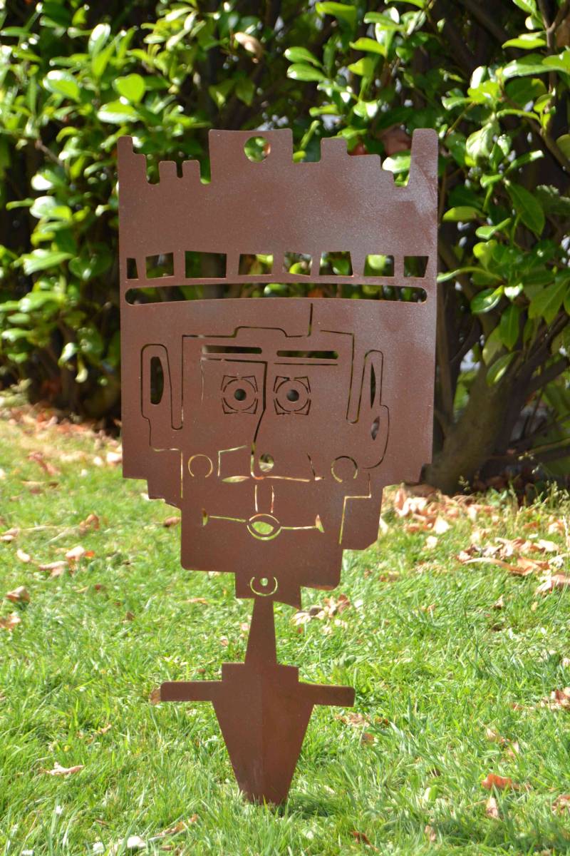 König zum Stecken in rostiger Ausführung König zum Stecken in rostiger Ausführung von Wupperkotten