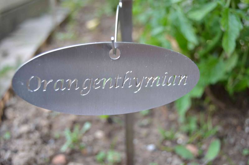 Kräuterschilder 10 Stück aus Edelstahl Kräuterschilder 10 Stück aus Edelstahl von Wupperkotten