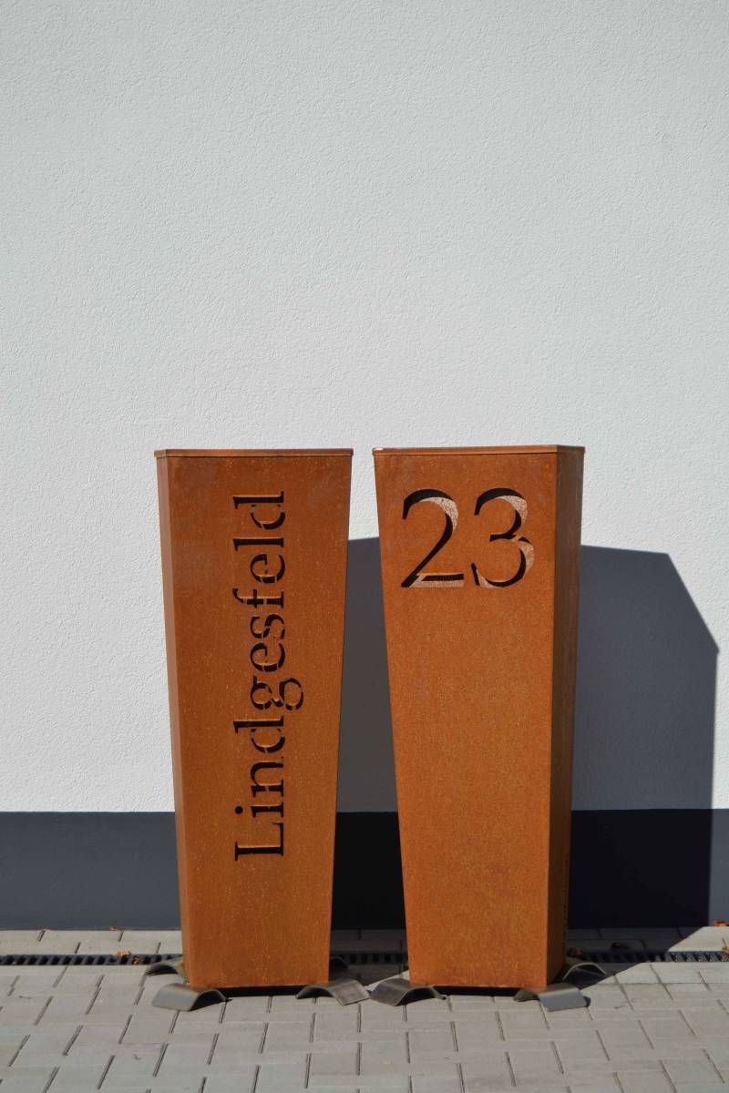 Rostsäulen Set Rostsäulen Set von Wupperkotten