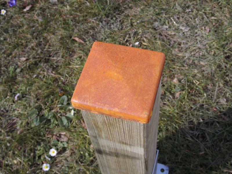 Sondergrößen - Zierkappen in rostiger Ausführung Sondergrößen - Zierkappen in rostiger Ausführung von Wupperkotten