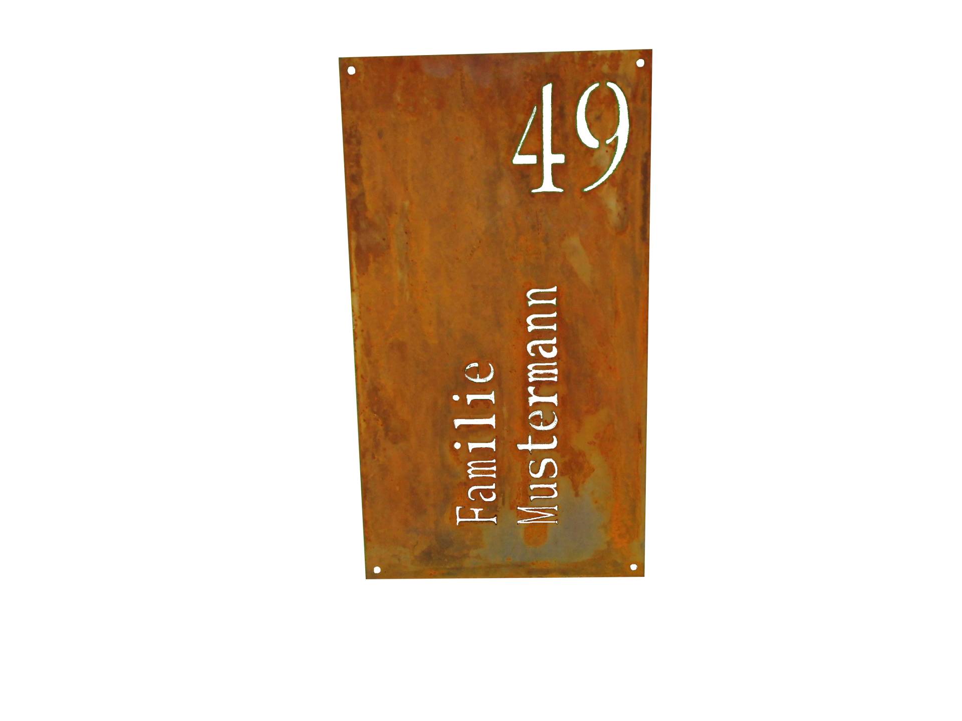 Türschild "Typ 01" Türschild "Typ 01" von Wupperkotten