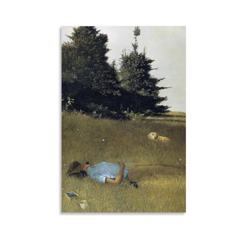 Andrew Wyeth Painter Works, "Distant Thunder", gedruckte Poster, Leinwandkunst und Wandkunst, Bilddruck, moderne Familienschlafzimmer-Dekoration, 30 x 45 cm Andrew Wyeth Painter Works, "Distant Thunder", gedruckte Poster, Leinwandkunst und Wandkunst, Bilddruck, moderne Familienschlafzimmer-Dekoration, 30 x 45 cm von WurBu