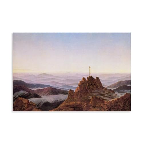 WurBu Caspar David Friedrich Malerwerke, Poster auf Leinwand, Wandkunst, Bild, Drucke, zum Aufhängen, Foto, Geschenkidee, Dekoration, Heimkunst, 20 x 30 cm WurBu Caspar David Friedrich Malerwerke, Poster auf Leinwand, Wandkunst, Bild, Drucke, zum Aufhängen, Foto, Geschenkidee, Dekoration, Heimkunst, 20 x 30 cm von WurBu
