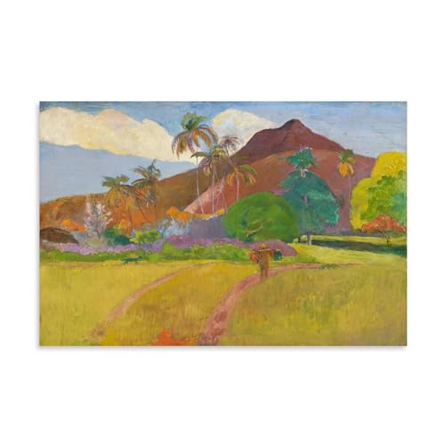 WurBu Paul Gauguin Painter Works《Tahitian Landscape》Poster, Druck, Fotokunst, Malerei, Leinwand, Heimdekoration, Schlafzimmer, moderne Dekorationen, Geschenke, 20 x 30 cm WurBu Paul Gauguin Painter Works《Tahitian Landscape》Poster, Druck, Fotokunst, Malerei, Leinwand, Heimdekoration, Schlafzimmer, moderne Dekorationen, Geschenke, 20 x 30 cm von WurBu