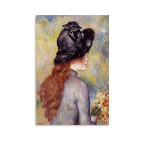 WurBu Pierre-Auguste Renoir Impressionismus Maler Werke Junges Mädchen gedruckt Poster Kunstdruck Wandkunst Gemälde Leinwand Kunstwerke Geschenkidee Raumästhetisch 40 x 60 cm WurBu Pierre-Auguste Renoir Impressionismus Maler Werke Junges Mädchen gedruckt Poster Kunstdruck Wandkunst Gemälde Leinwand Kunstwerke Geschenkidee Raumästhetisch 40 x 60 cm von WurBu