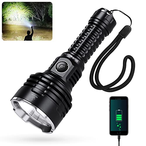 Wurkkos TS30S PRO Taschenlampe Led 6000 Lumen, SBT90.2 LED Extrem Hell Taschenlampe USB Aufladbar mit Anduril 2.0 UI, Taschenlampe mit hohem Lumen,1086 M Reichweite, IP68 Wasserdicht für Camping USW von Wurkkos