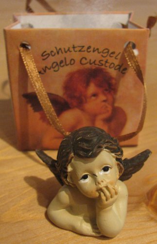 Wurm Engel-Figur Raphael/Schutzengel/Miniatur-Engel in Geschenktüte, 2er Set von Wurm