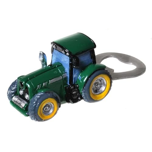 Wurm Flaschenöffner 'grüner Traktor' Metall, ca. 8,5 cm von Wurm