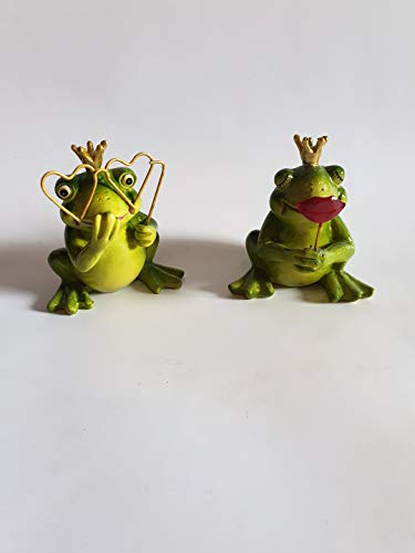 Wurm Froschkönig aus Poly Grün 2er Set Frösche Frosch König Deko Dekoration Wurm Froschkönig aus Poly Grün 2er Set Frösche Frosch König Deko Dekoration von Wurm