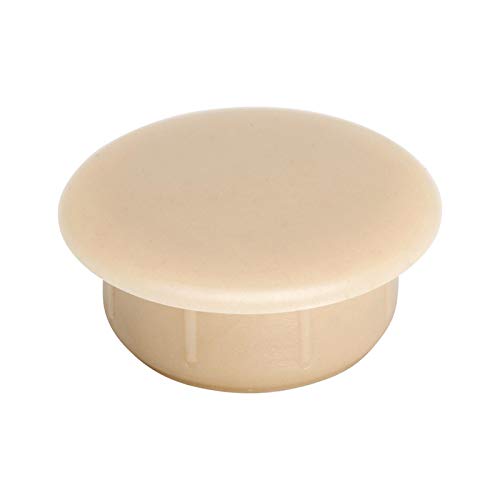 10 Abdeckkappen 12 mm WURTH 0683135062 beige RAL 1001 hellbraun Kunststoff Tiefe Bohrung 5 mm Kopf 16 mm Abdeckung Lochabdeckung 12 mm von Würth