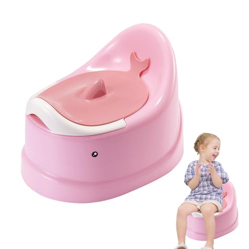 Baby Töpfchen, Töpfchenstuhl Für Kinder, Trainings-Toilettentöpfchen Mit Spritzschutzbezug, Sicheres Töpfchentraining, Badezimmerzubehör, Töpfchentrainer-Stuhl Für Reisen, Camping, Zuhause von Wusideday