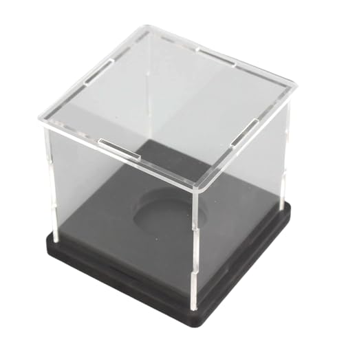 Wusideday Baseball Ausstellungsstück | Baseball Vitrine,Klarer Acryl Aufbewahrungsbox Staubsicher Für Softball Tennis Schlafzimmer Kleiderschrank Sammler Geschenk von Wusideday