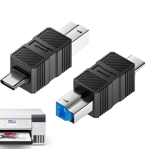 Wusideday Festplatten Adapter | USB-auf-B-3.0-Datenverlängerungsadapter - Hochgeschwindigkeits-Datenübertragung für Computer Laptops Scanner und Festplatten Wusideday Festplatten Adapter | USB-auf-B-3.0-Datenverlängerungsadapter - Hochgeschwindigkeits-Datenübertragung für Computer Laptops Scanner und Festplatten von Wusideday