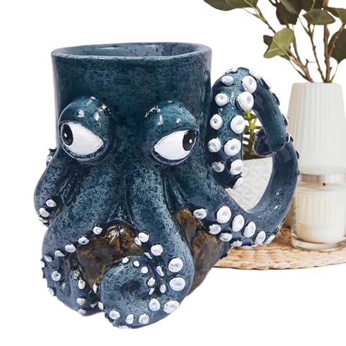 Wusideday Handgefertigte Kaffeebecher | 3D Oktopus Kaffeetasse,Kreativer Skulpturenbecher Für Tee-Liebhaber, Reisen, Weihnachten, Geburtstag Und Feste Wusideday Handgefertigte Kaffeebecher | 3D Oktopus Kaffeetasse,Kreativer Skulpturenbecher Für Tee-Liebhaber, Reisen, Weihnachten, Geburtstag Und Feste von Wusideday
