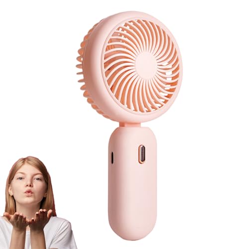 Wusideday Persönlicher Klappfächer | Starker Wind Faltbarer Wiederaufladbarer Handventilator Tragbar | 3 Geschwindigkeiten Kühlzubehör Für Outdoor Events Hochzeiten Sport von Wusideday