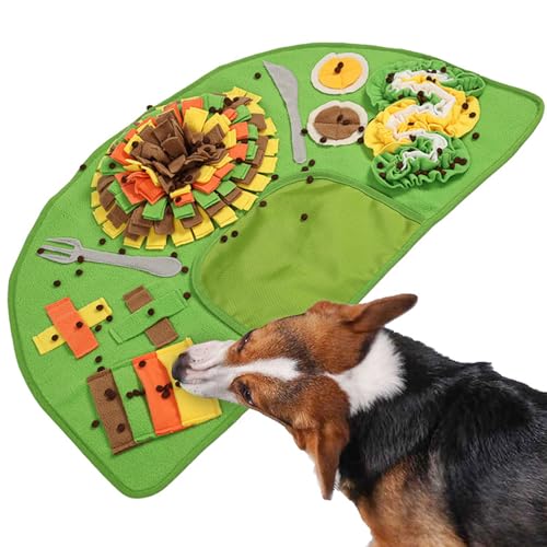 Wusideday Schnüffelteppich Für Hunde - Hundefutter Matten Langsamer Futternapf | Interaktives Spielzeug Knobelspiel Für Welpen Mittelgroße Und Große Rassen Futterteppich Beschäftigung Training Wusideday Schnüffelteppich Für Hunde - Hundefutter Matten Langsamer Futternapf | Interaktives Spielzeug Knobelspiel Für Welpen Mittelgroße Und Große Rassen Futterteppich Beschäftigung Training von Wusideday