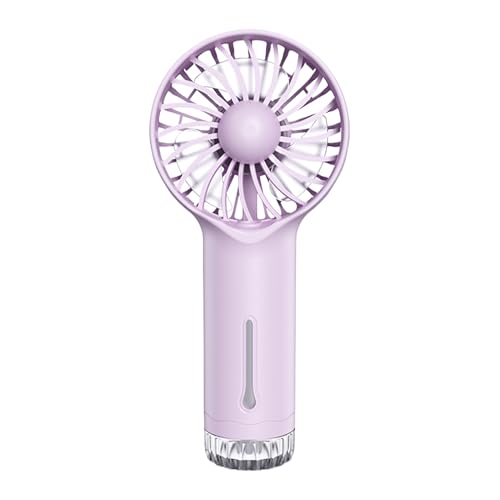 Wusideday Tragbarer Misting -Lüfter, Wiederaufladbare Handheld Personal Spray Water Mist Lüfter, 3 Geschwindigkeiten Wiederaufladbarer Kühlgerät, Elektrischer Kühler Für Outdoors Wusideday Tragbarer Misting -Lüfter, Wiederaufladbare Handheld Personal Spray Water Mist Lüfter, 3 Geschwindigkeiten Wiederaufladbarer Kühlgerät, Elektrischer Kühler Für Outdoors von Wusideday