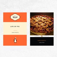 Life Of Pie Buchhülle Poster. Yann Martel Pi Buchliebhaber Geschenk. Food Art Print von WutheringWrites