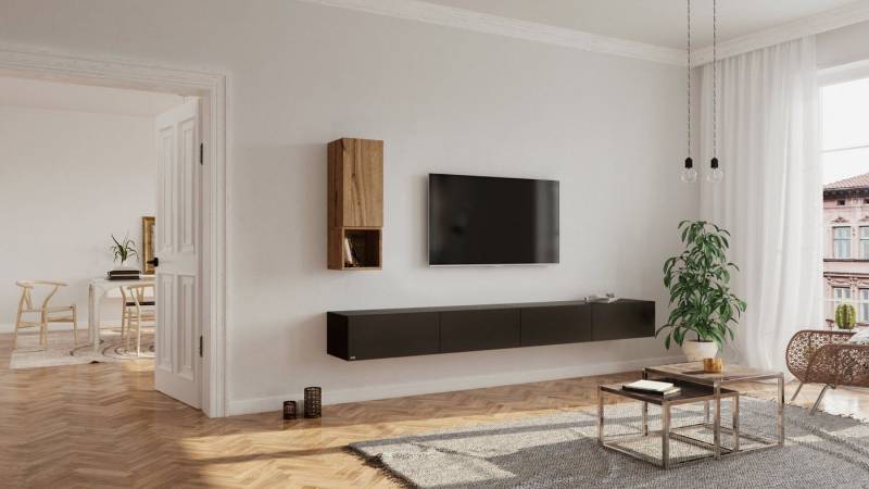 Wuun TV-Board Wuun® Somero Lowboard Tv-Board Wohnwand SW1 von Wuun