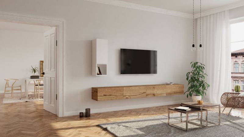Wuun TV-Board Wuun® Somero Lowboard Tv-Board Wohnwand SW1 von Wuun