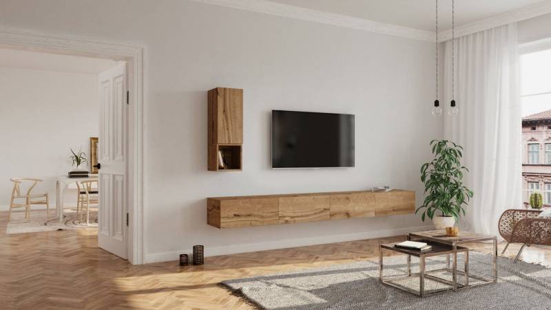 Wuun TV-Board Wuun® Somero Lowboard Tv-Board Wohnwand SW1 von Wuun