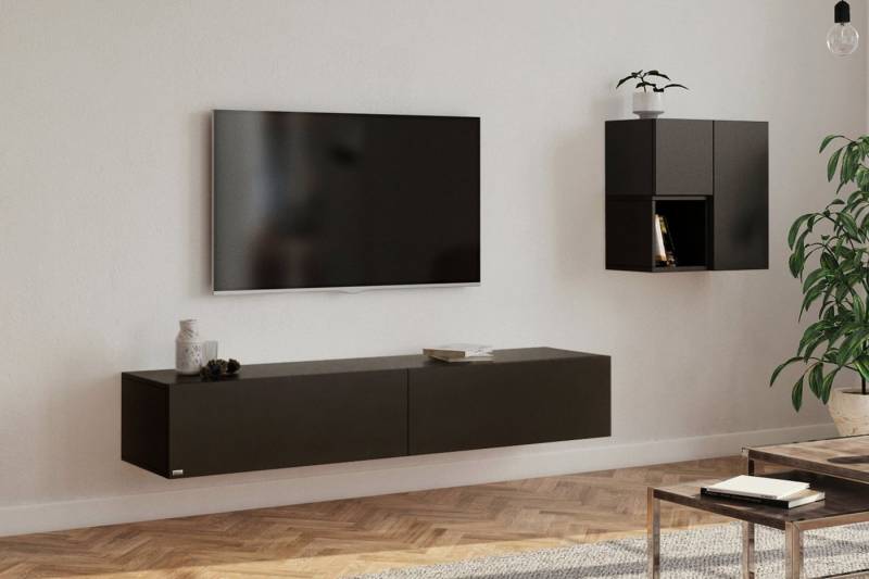 Wuun TV-Board Wuun® Somero Lowboard Tv-Board Wohnwand SW3 von Wuun