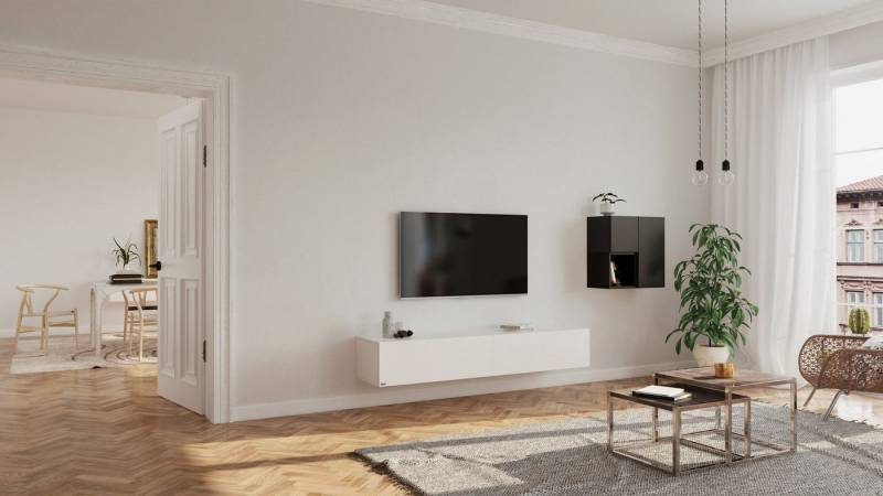 Wuun TV-Board Wuun® Somero Lowboard Tv-Board Wohnwand SW3 von Wuun