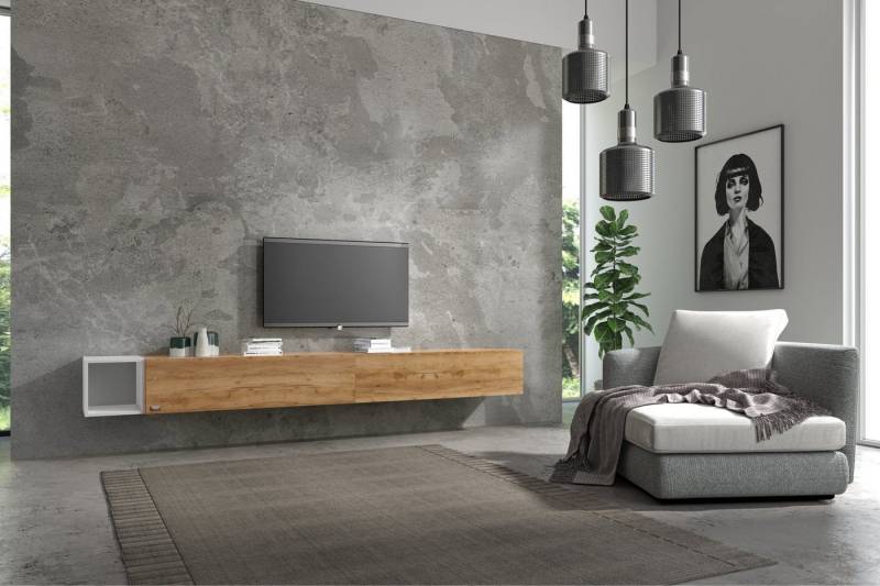 Wuun TV-Board Wuun® Somero Lowboard Tv-Board Wohnwand SW6 von Wuun