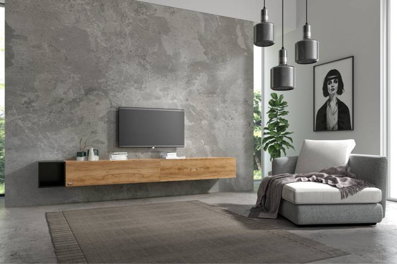 Wuun TV-Board Wuun® Somero Lowboard Tv-Board Wohnwand SW6 von Wuun