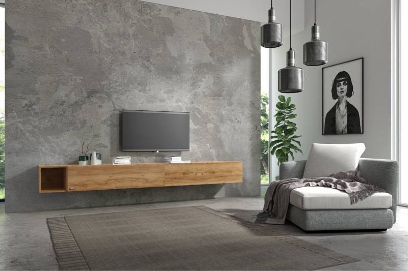 Wuun TV-Board Wuun® Somero Lowboard Tv-Board Wohnwand SW6 von Wuun