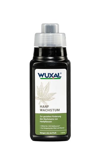 Wuxal Hanfdünger Wachstum - 250 ml - Flüssiger Hanfdünger für die Wachstumsphase der Hanfpflanze von WUXAL