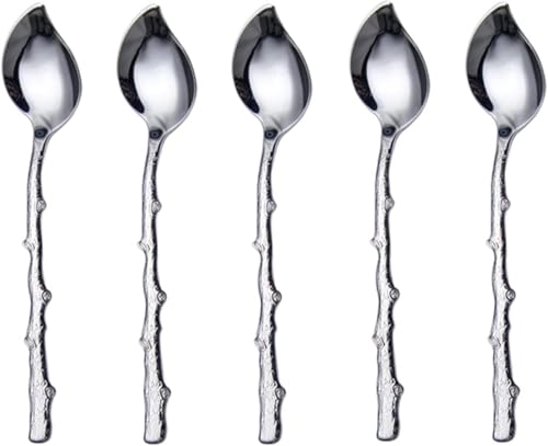 Wuxiuxiu Teelöffel, elegant, temperamentvoll, Edelstahl, kreativ, langer Griff, Cocktail, Mixen, Backen, Kochgeschirr, Eistee, Creme, Geschirr Wuxiuxiu Teelöffel, elegant, temperamentvoll, Edelstahl, kreativ, langer Griff, Cocktail, Mixen, Backen, Kochgeschirr, Eistee, Creme, Geschirr von Wuxiuxiu