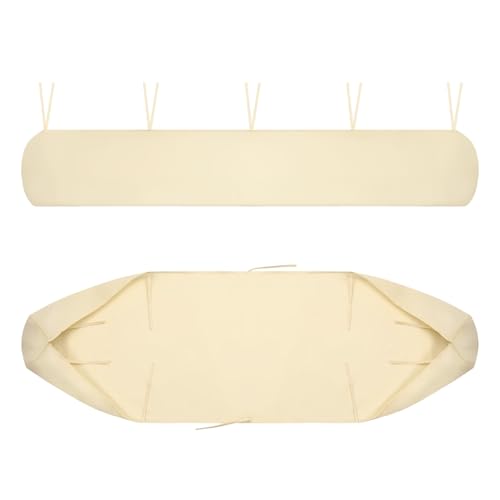 Wasserdichte Markisenaufbewahrungsabdeckung, 420D Oxford-Stoff, schützende Regen- und Schneeraumabdeckung für einziehbare Markisen (2 m, Beige) von Wuyangcun