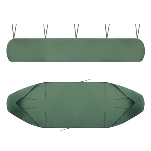 Wasserdichte Markisenaufbewahrungsabdeckung, 420D Oxford-Stoff, schützende Regen- und Schneeraumabdeckung für einziehbare Markisen (3,5 m, Grün) von Wuyangcun