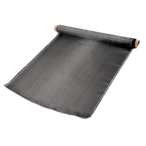 Wuyangcun Kohlefaserplatte 50 * 100cm Carbonplatte 3K Twill Köpferplatte Kohlefaser Platt Carbonfaserplatte für Reparatur (Schwarz) von Wuyangcun