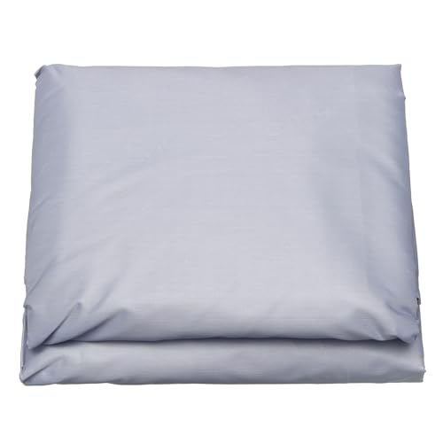 Wuyangcun Sonnensegel für den Außenbereich, rechteckig, quadratisch, wasserdicht, Oxford-Stoff, Sonnenschutz für Terrasse, Deck, Garten, Silber (2 x 3 m) von Wuyangcun