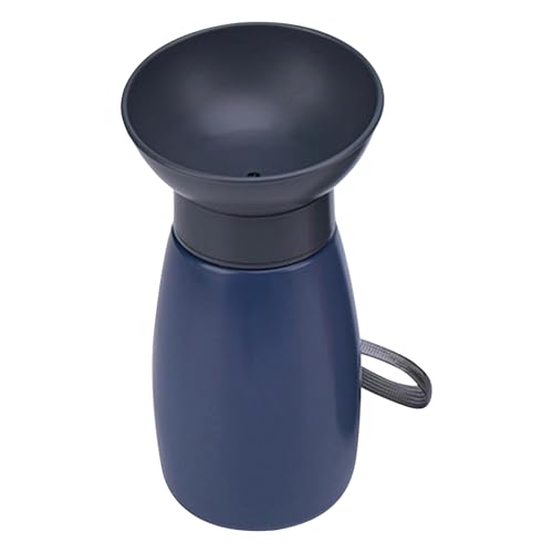 Wuyooprt Hundetrinkflasche - 600ml Wasserflasche für Katzen - Auslaufsicherer Trinkbehälter für Haustiere für Urlaub Reise Camping Spazieren Wandern Katzen von Wuyooprt