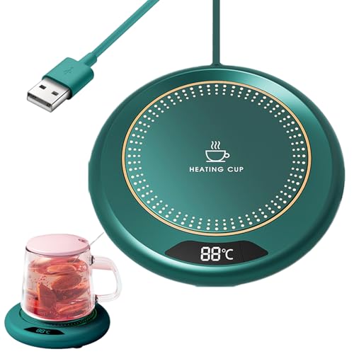 Wuyooprt Kaffeewärmer - 3 Stufen Temperatur Kaffeeewärmer 20W | Elektrische Erwärmung Tasse Tischgerät für Tee Milchgetränk Küche Essbar Hauswarming von Wuyooprt