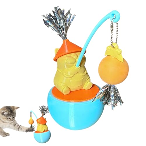 Wuyooprt Katzen Bewegungsspielzeug | 360 Grad Rotationsball Interaktives Katzenball Spielzeug | Haustierzubehör zur Geistigen Anregung Jagdsimulation Bewegungstraining Kratzspiel für Zuhause Wuyooprt Katzen Bewegungsspielzeug | 360 Grad Rotationsball Interaktives Katzenball Spielzeug | Haustierzubehör zur Geistigen Anregung Jagdsimulation Bewegungstraining Kratzspiel für Zuhause von Wuyooprt