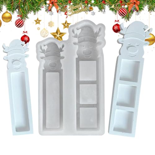 Wuyooprt Weihnachts Rentier Formen,Elch Silikon Formen | Saisonale Bastelformen Für Epoxidharz Gussteile Dekoration Schokolade Süßigkeiten Wuyooprt Weihnachts Rentier Formen,Elch Silikon Formen | Saisonale Bastelformen Für Epoxidharz Gussteile Dekoration Schokolade Süßigkeiten von Wuyooprt
