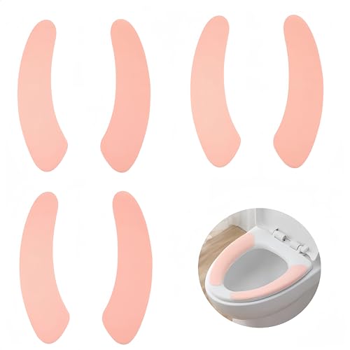 3 Paar Weiche Badezimmer WC Sitz Kissen Selbstklebend Wärmer Waschbar Gesundheit WC Sitz Cover Pad von Wuyue Hua