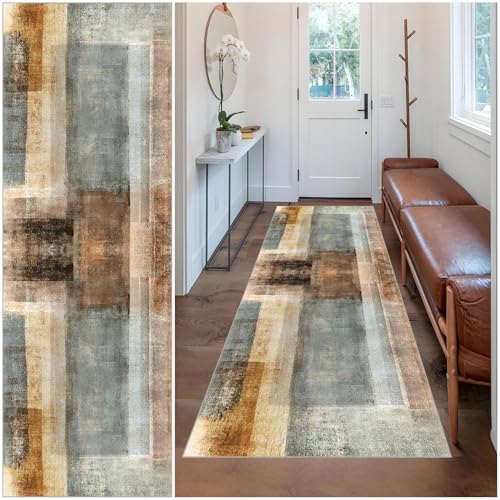 Wuzqju Teppich Läufer Flur 70 x 500 cm rutschfest Flur Teppich Läufer Küchenteppich Vintage Teppich Läufer Flur Waschbar Küchenteppich für Flur Küche Schlafzimmer Anpassbar Teppichläufer Meterware Wuzqju Teppich Läufer Flur 70 x 500 cm rutschfest Flur Teppich Läufer Küchenteppich Vintage Teppich Läufer Flur Waschbar Küchenteppich für Flur Küche Schlafzimmer Anpassbar Teppichläufer Meterware von Wuzqju
