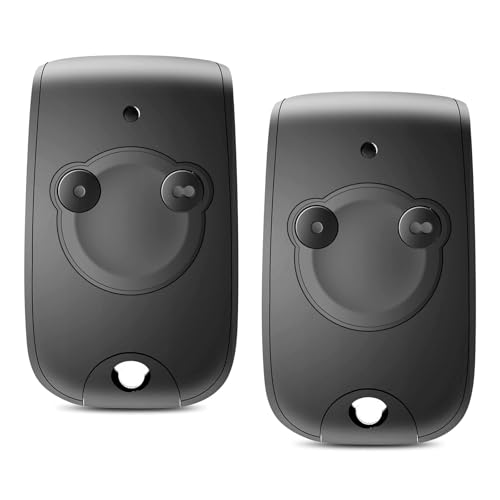 Tor-Fernbedienung, 433.42Mhz Fernbedienung kompatibel mit Som, 2 Kanäle 1841026, Schwarz, 2er Set Tor-Fernbedienung, 433.42Mhz Fernbedienung kompatibel mit Som, 2 Kanäle 1841026, Schwarz, 2er Set von Wvoillty