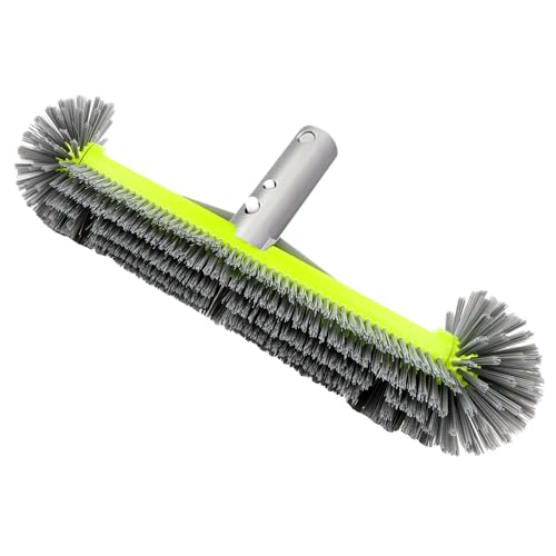 Poolbürste mit Runden Enden, Pool Bürste Zum Reinigen Von Poolwänden, Poolbesen für Poolreinigung, Pool Besen Poolbürsten für Schwimmbad Bürste Pool von Wvu & Wvo