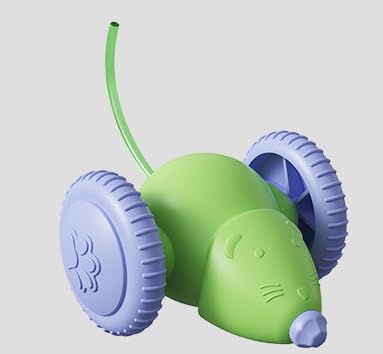 WwuHua 2 Stück Interaktives Katzenspielzeug Elektrisch, Katzenspielzeug Selbstbeschäftigung mit LED-Leuchtschwanz, Katzenspielzeug Maus Elektrisch, USB Wiederaufladbar WwuHua 2 Stück Interaktives Katzenspielzeug Elektrisch, Katzenspielzeug Selbstbeschäftigung mit LED-Leuchtschwanz, Katzenspielzeug Maus Elektrisch, USB Wiederaufladbar von WwuHua