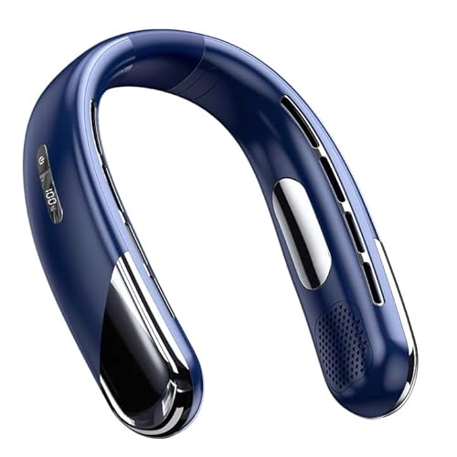WwuHua Tragbarer Hals Ventilator, 2400 mAh LED-Wiederaufladbarer Nackenventilator, Nackenventilator mit 360 ° Luftstrom, USB Persönlicher Ventilatoren für Wandern, Outdoor-Sport, Reisen, Zuhause, Büro WwuHua Tragbarer Hals Ventilator, 2400 mAh LED-Wiederaufladbarer Nackenventilator, Nackenventilator mit 360 ° Luftstrom, USB Persönlicher Ventilatoren für Wandern, Outdoor-Sport, Reisen, Zuhause, Büro von WwuHua