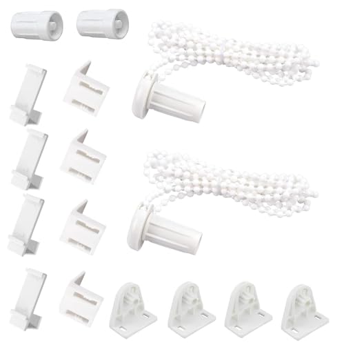 Wxinsheng 2 Set Rollo Halterung Fenster,17mm Rollo Halterung Ohne Bohren,Zubehör für Verdunkelungsrollos,Rollo Halterung Fenster Ersatzteile Für Verdunkelungsrollo Doppelrollo Fenster Seitenzugrollo Wxinsheng 2 Set Rollo Halterung Fenster,17mm Rollo Halterung Ohne Bohren,Zubehör für Verdunkelungsrollos,Rollo Halterung Fenster Ersatzteile Für Verdunkelungsrollo Doppelrollo Fenster Seitenzugrollo von Wxinsheng