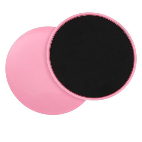 Wxinsheng Fitness Gleitscheiben,2 Stück Sliders Fitness Gleitscheiben Sport Doppelseitige Gliding Discs Exercise Slider für Hause Gym Training Bauch Workouts(Rosa) von Wxinsheng